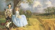 Thomas Gainsborough Robert Andrews and his Wife Frances (mk08) Sweden oil painting artist